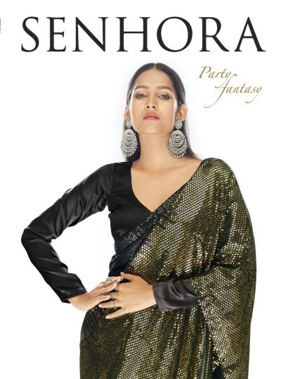 Party Fantasy By Senhora Designer Partywear Saree Collection